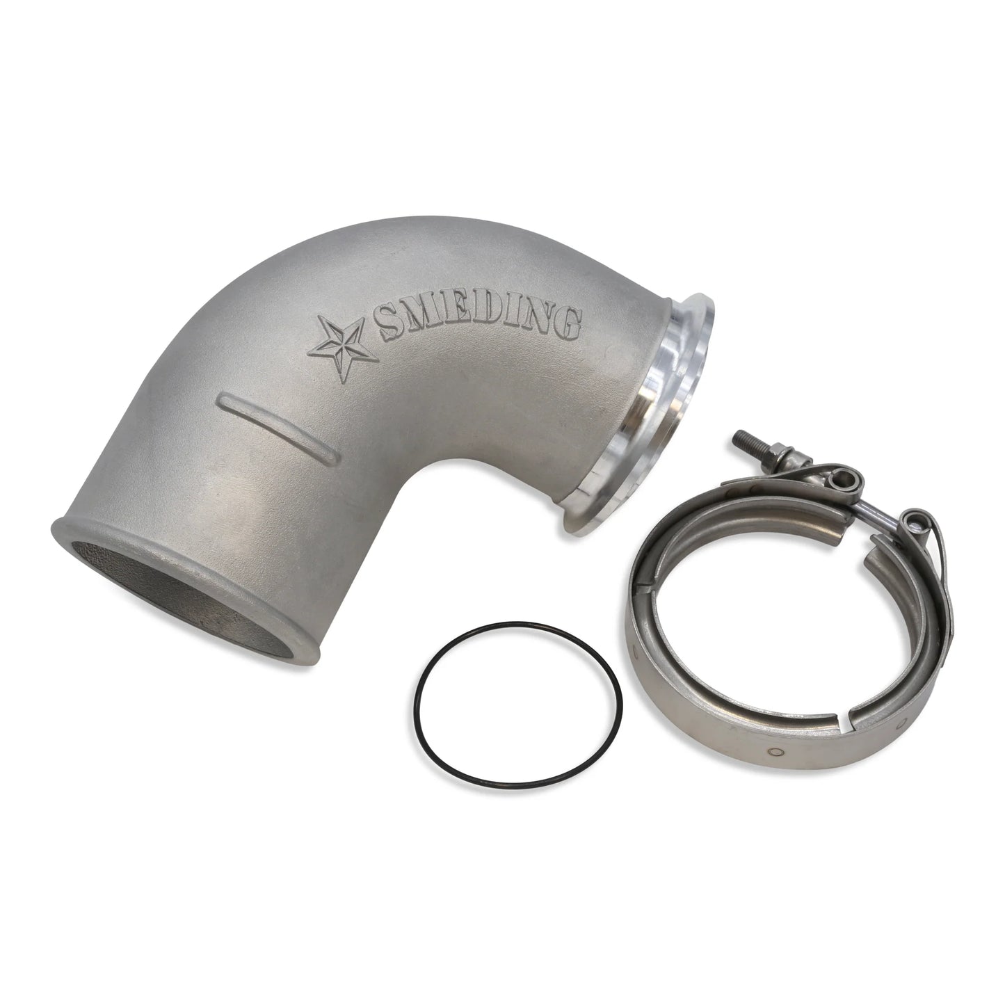 S400 S400 Compressor Outlet Elbow 90* 4 Inch Elbow, Clamp and O-ring