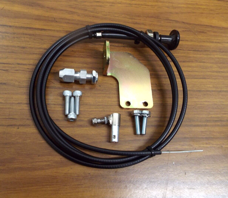 MDC Diesel P7100 Manual Fuel Shut Off Solenoid Kit Cable Pull Cummins Dodge 12v 6bt 4bt